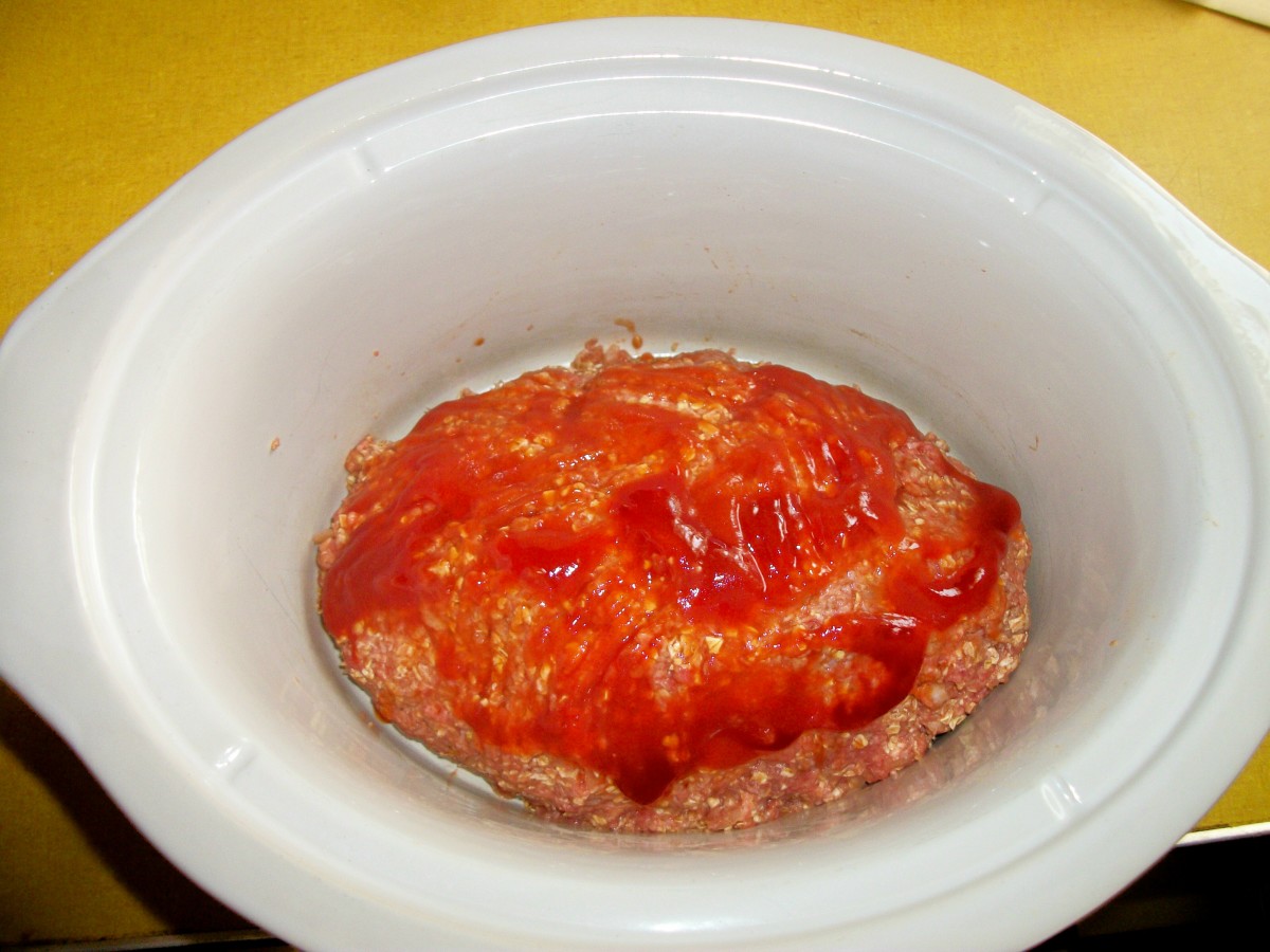 This meatloaf is ready to cook