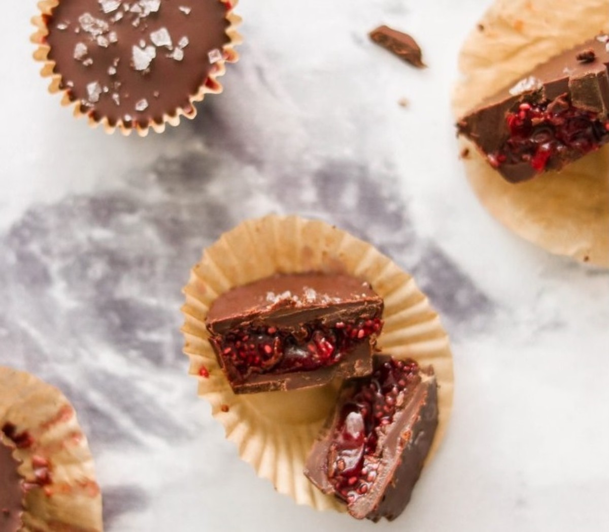 Cherry Filled Chocolate Cups