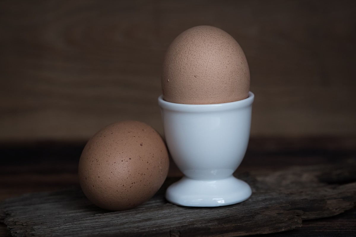 egg in a little cup