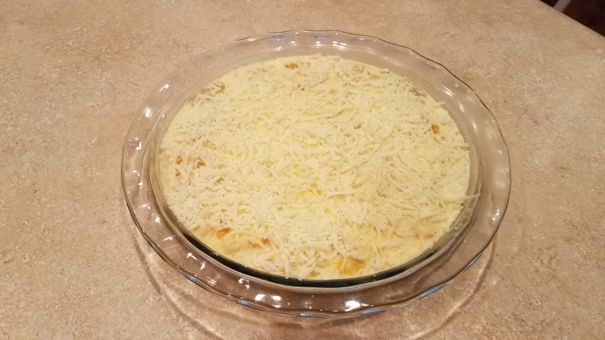 I couldn't resist sprinkling even more cheese on top.