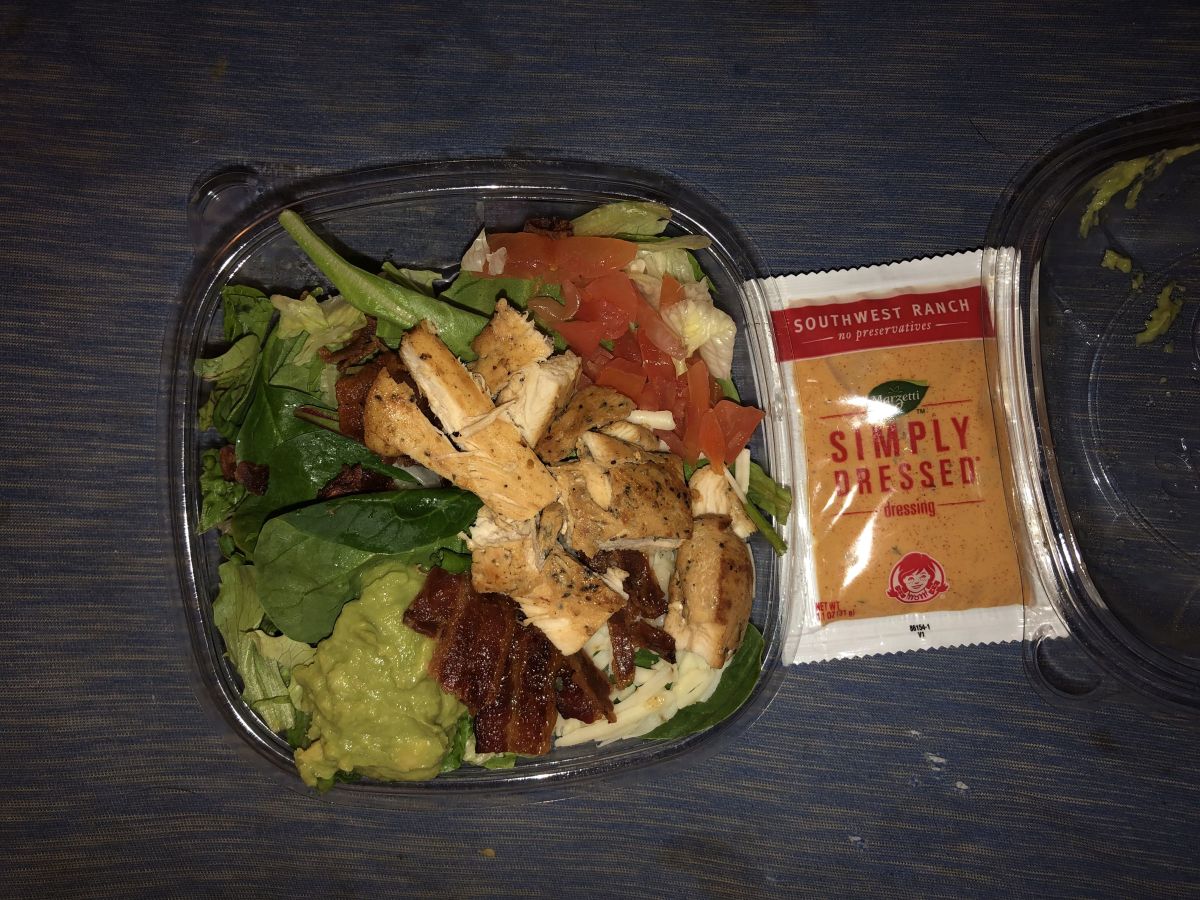 The Southwest Avocado Chicken Salad is my second favorite on the menu.
