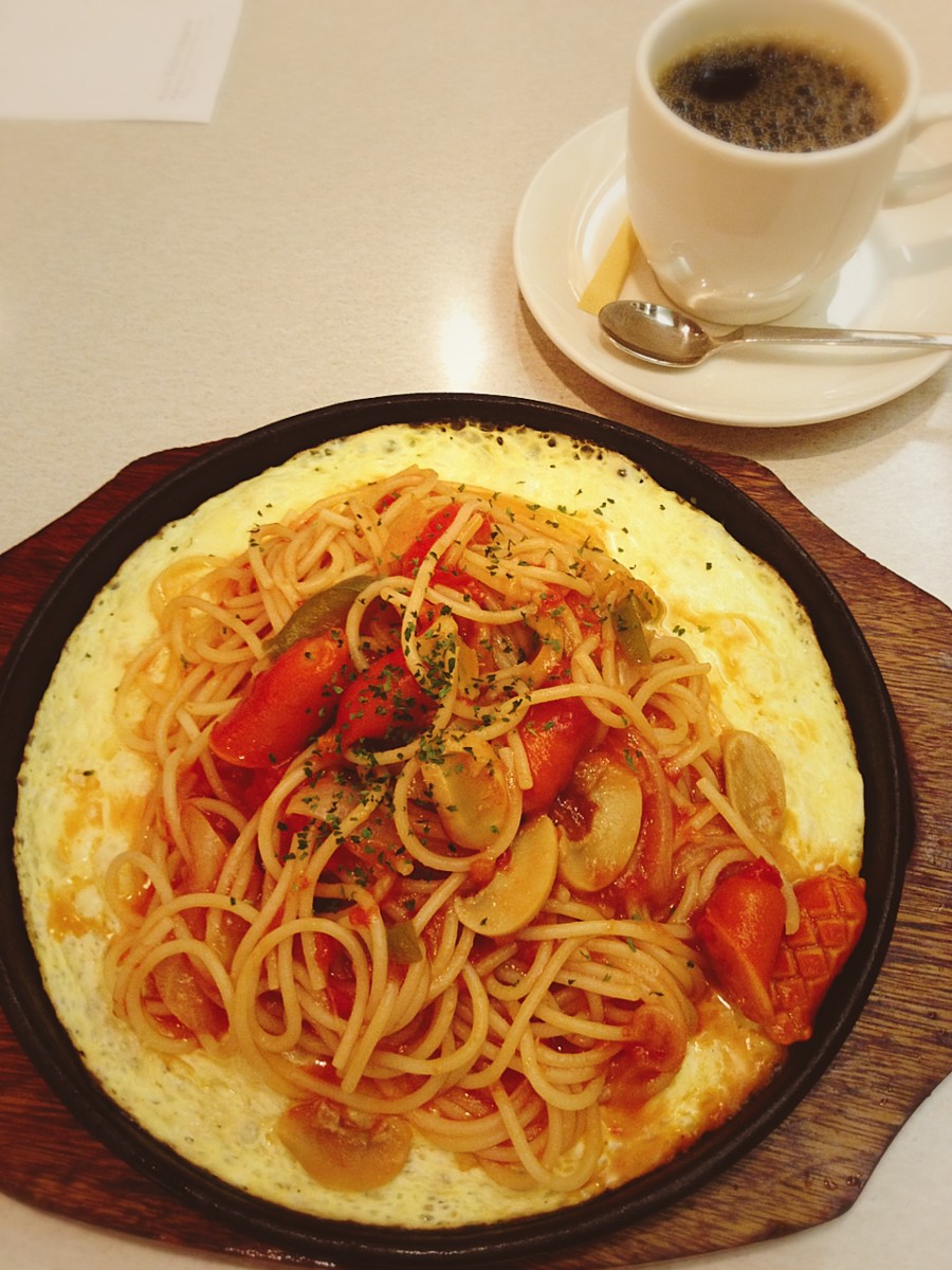 Naporitan spaghetti dish (Nagoya-style)