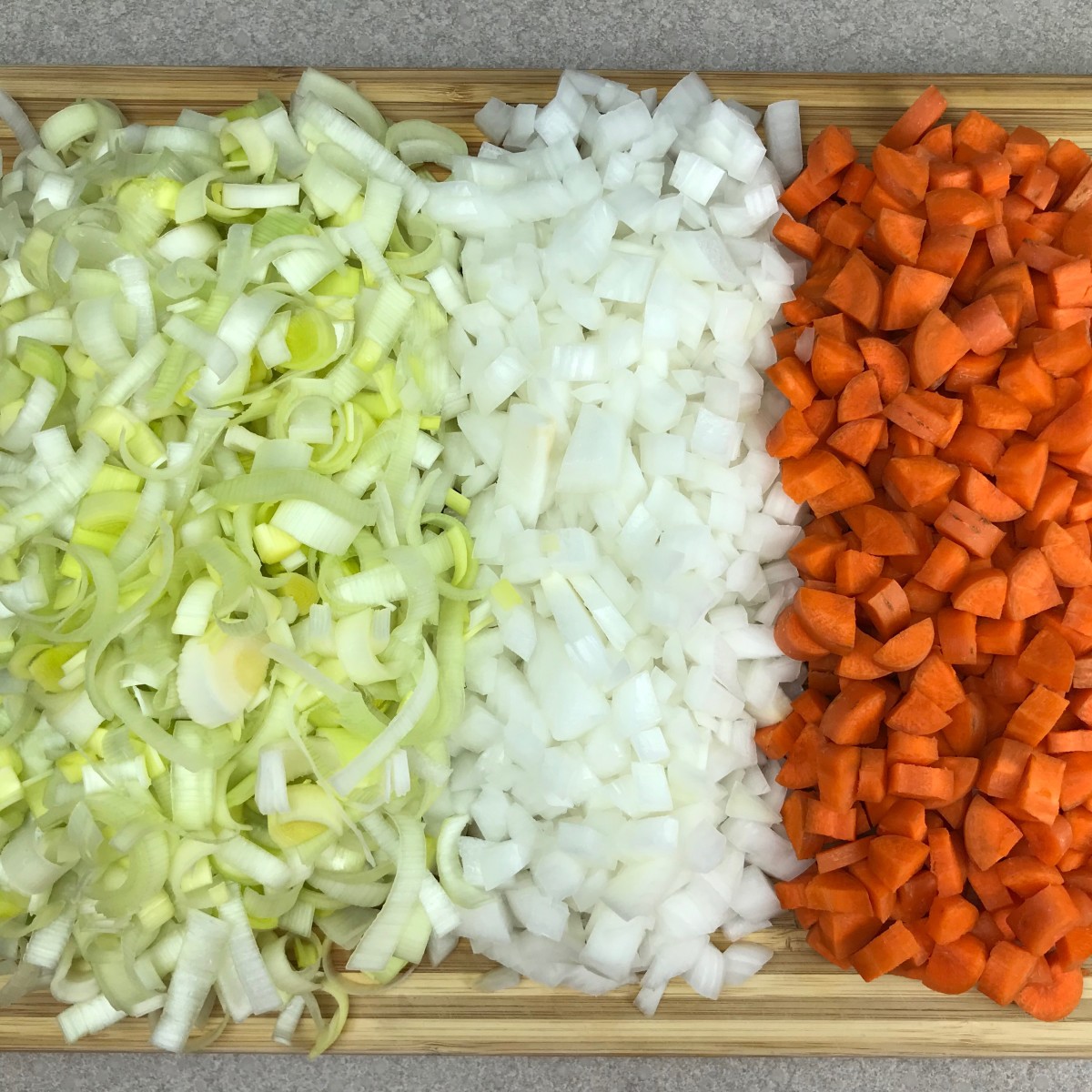 Celery, onions, and carrots are the stars of the show! If you like fewer vegetables in your soup that is totally fine. You do not have to use all of these. Adjust them as you see fit.