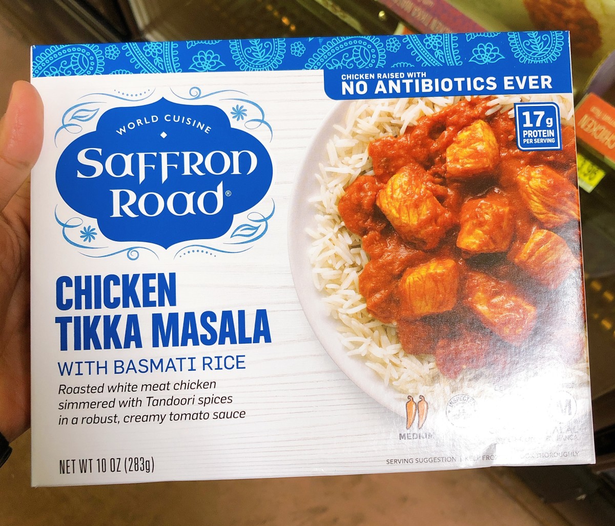 The chicken tikka masala.