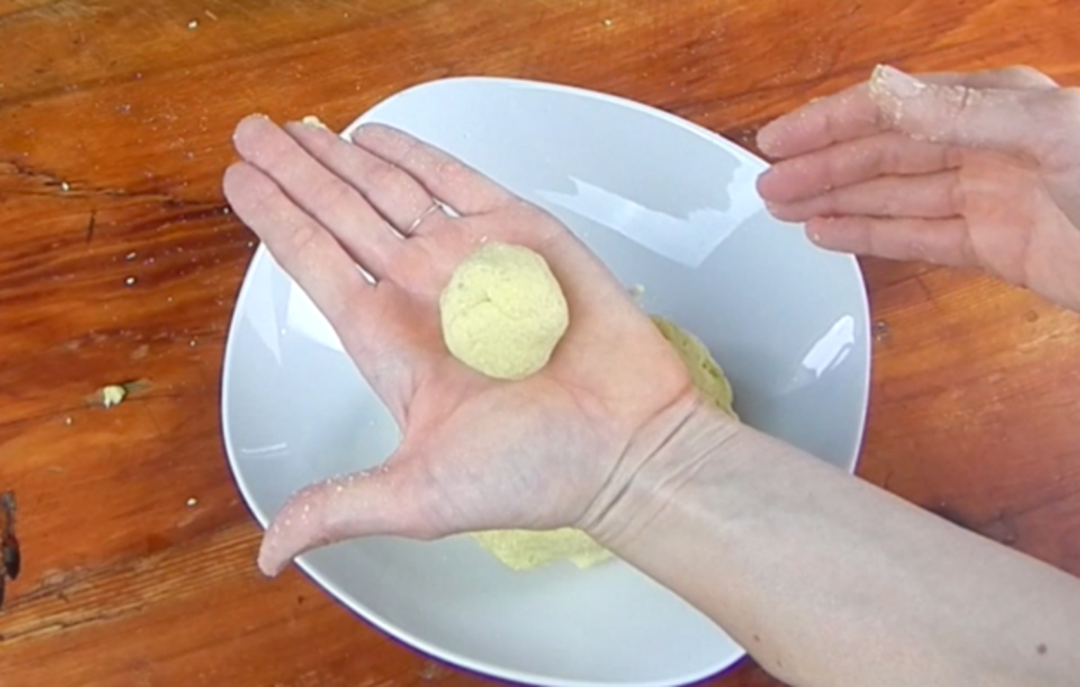 Step 3: Make Dough Balls 