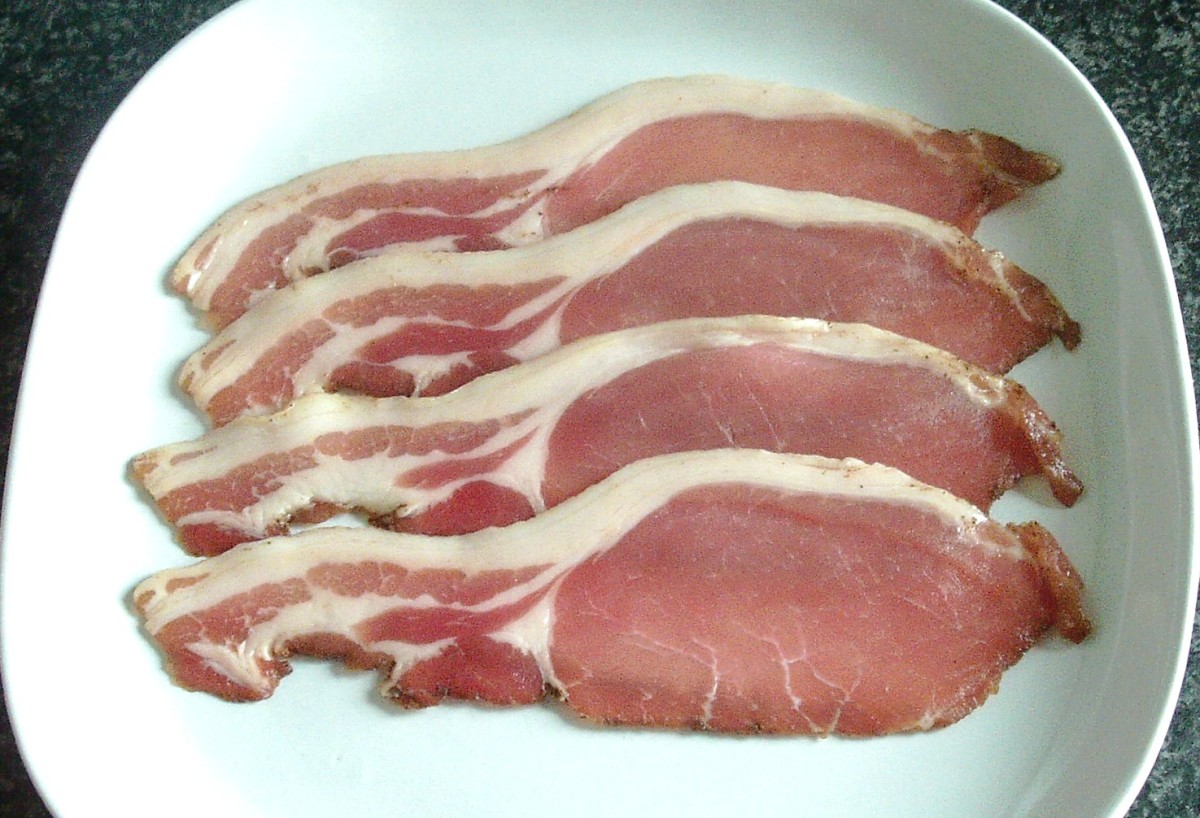 Special cure, thick-cut English back bacon