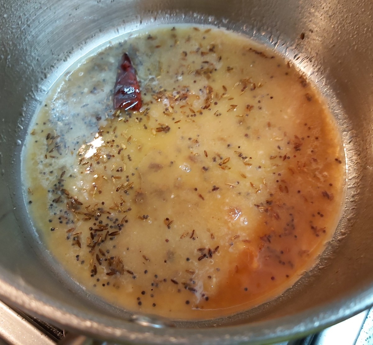 Add tamarind juice.