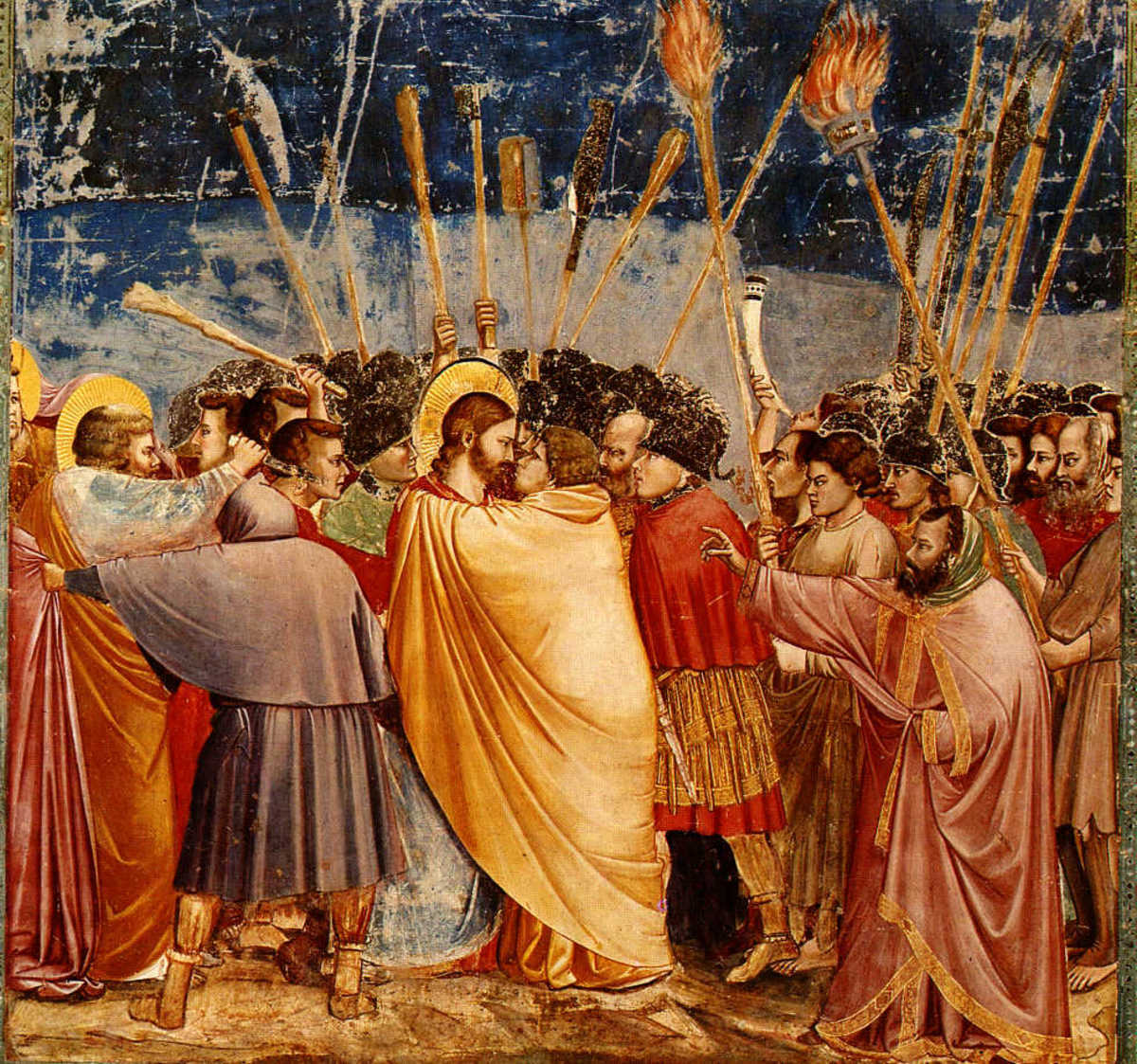 Giotto's "Kiss of Judas"