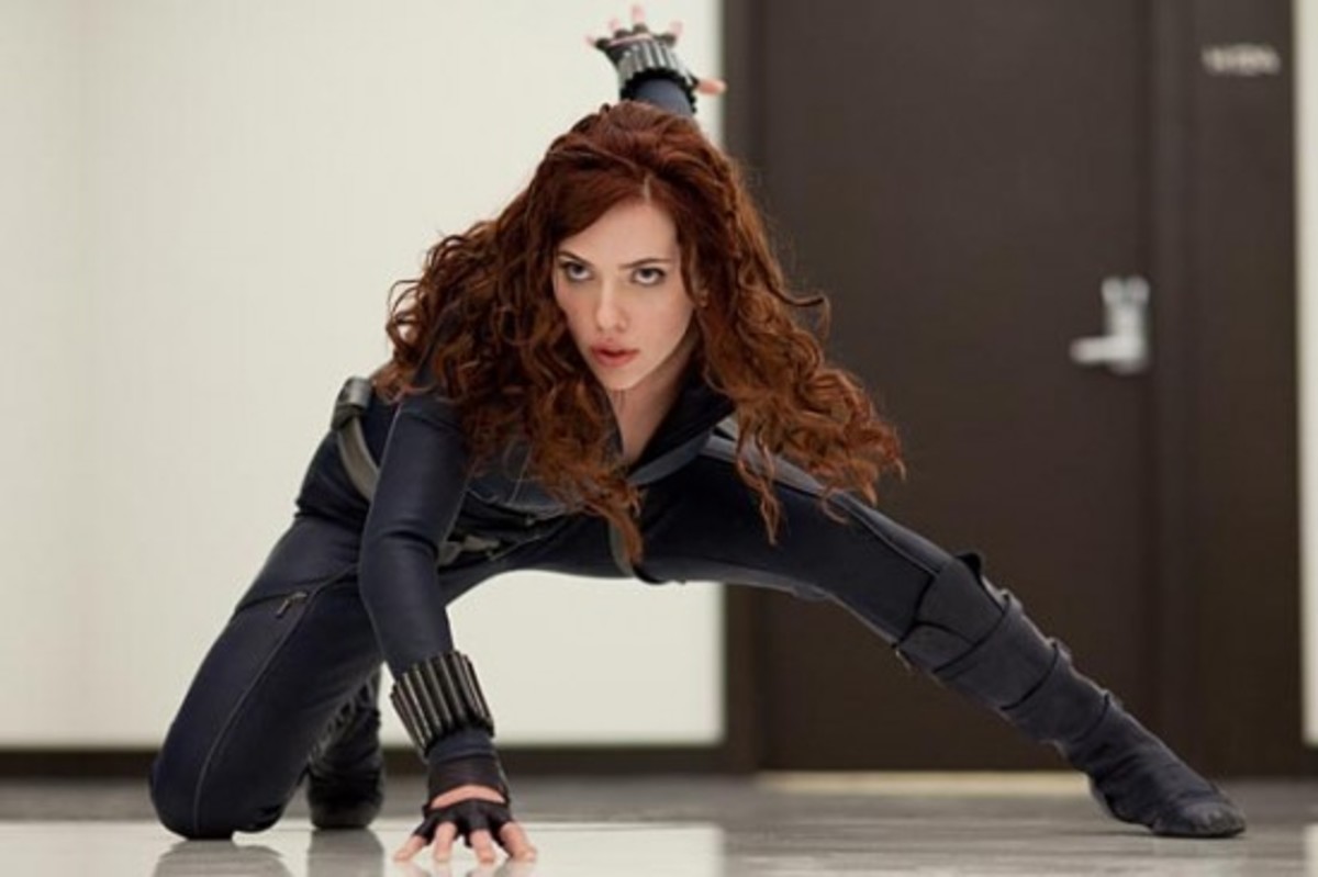 Scarlet Johansson played the Black Widow, a popular super-spy, in the movie Iron Man 2 and will reprise the role in the Avengers movie and also in a solo Black Widow flick.