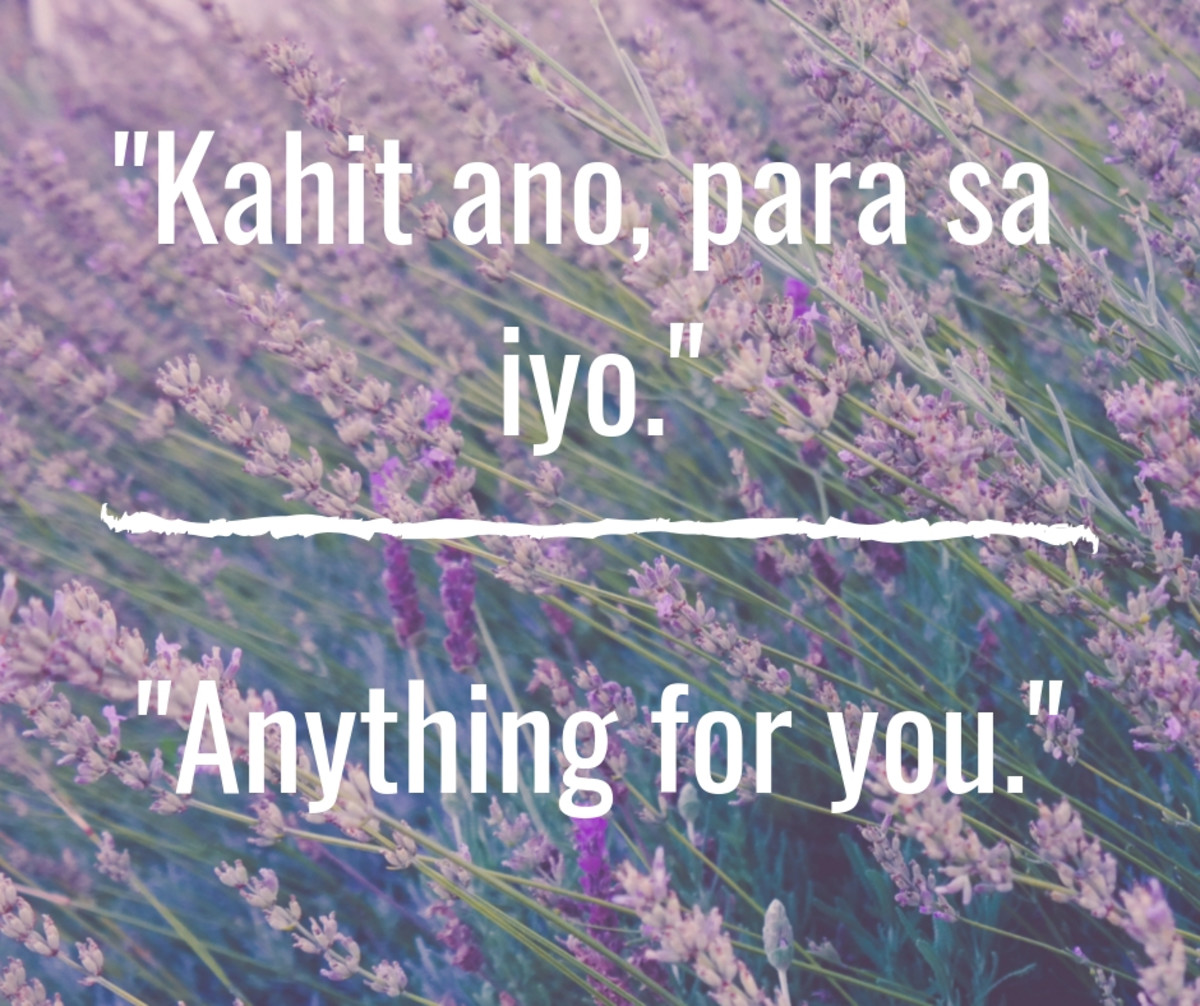 How To Say I Love You In Tagalog Filipino Words And Terms Of 