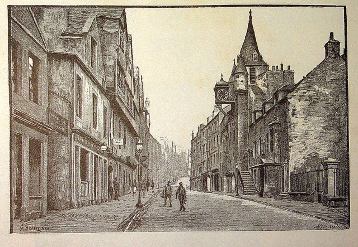 Famous Streets of Scotland: A History of the Canongate in Edinburgh ...