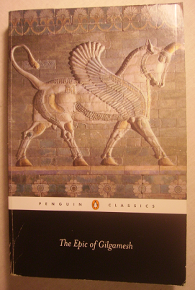 The front cover of the most recent translation of Gilgamesh shows a Persian Winged Bull.