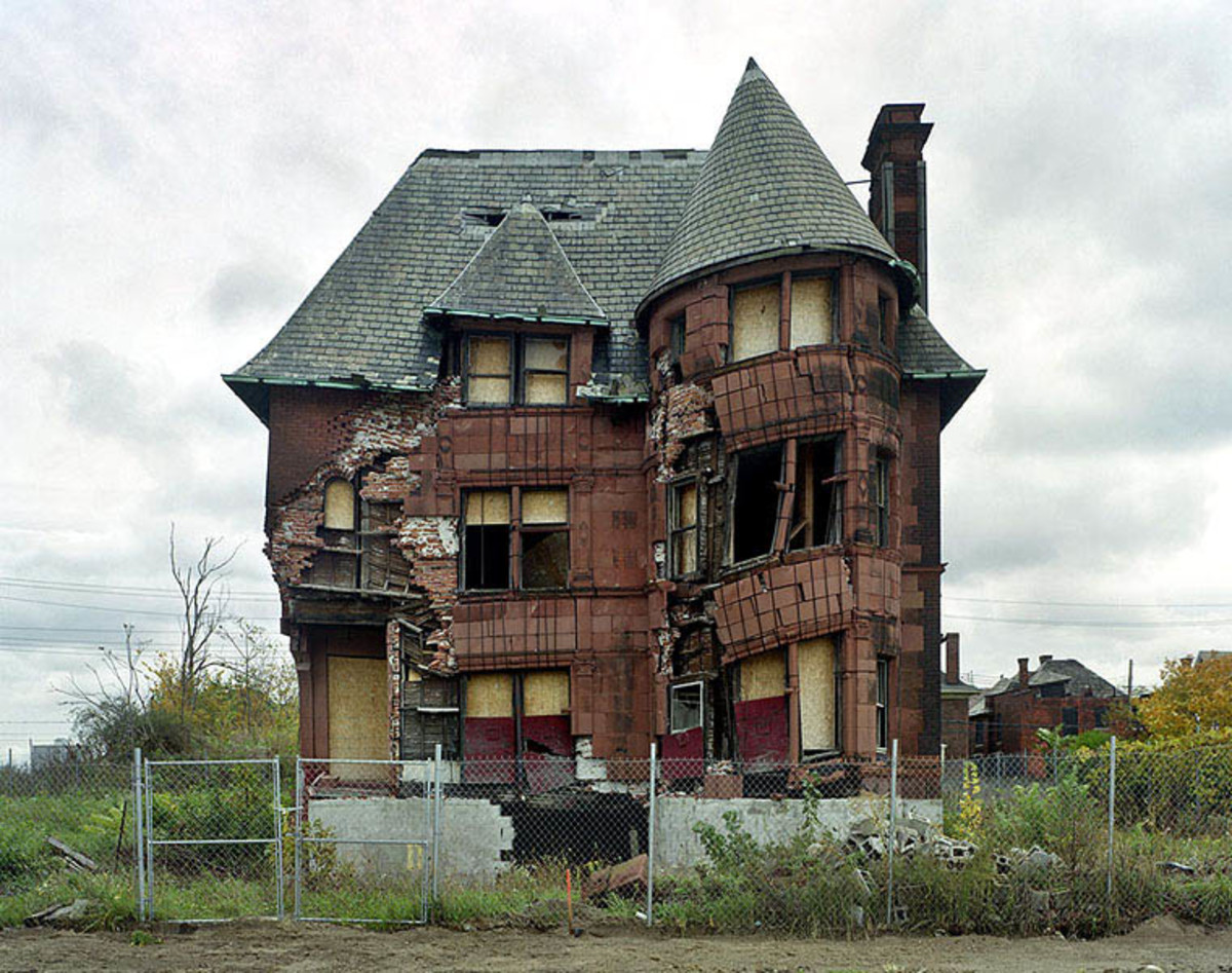 Abandoned house in Detroit.