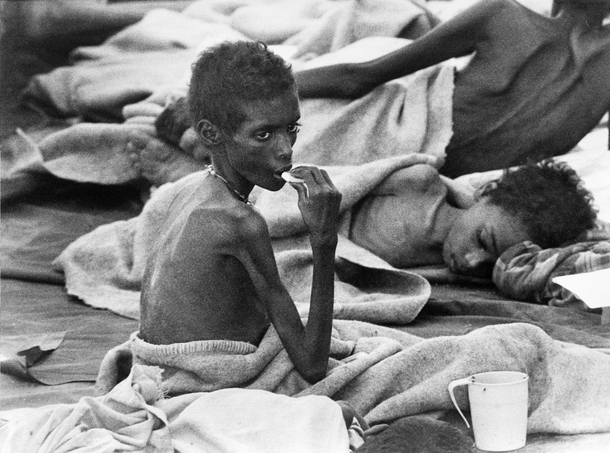 Starving Ethiopians