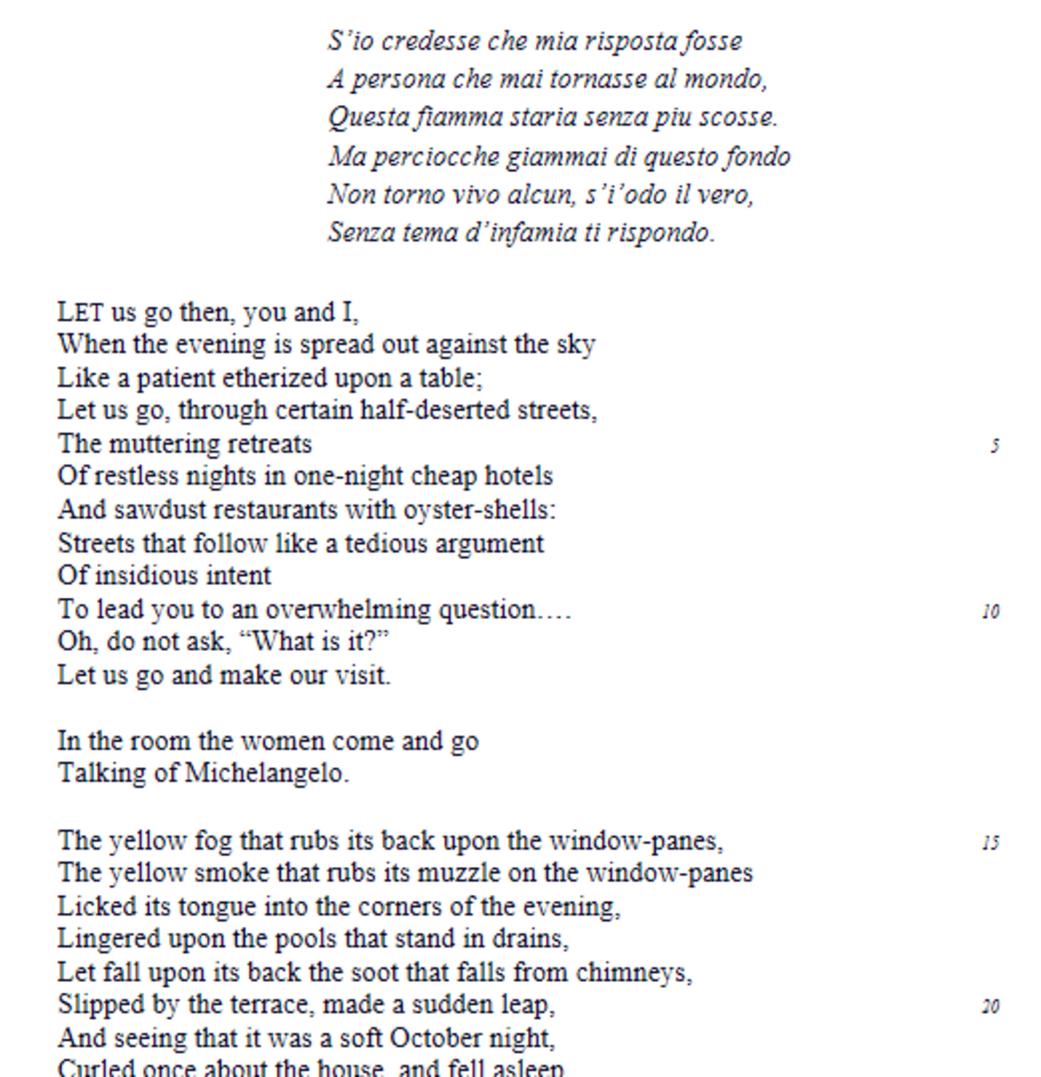 analysis-of-poem-the-love-song-of-j-alfred-prufrock-by-ts-eliot