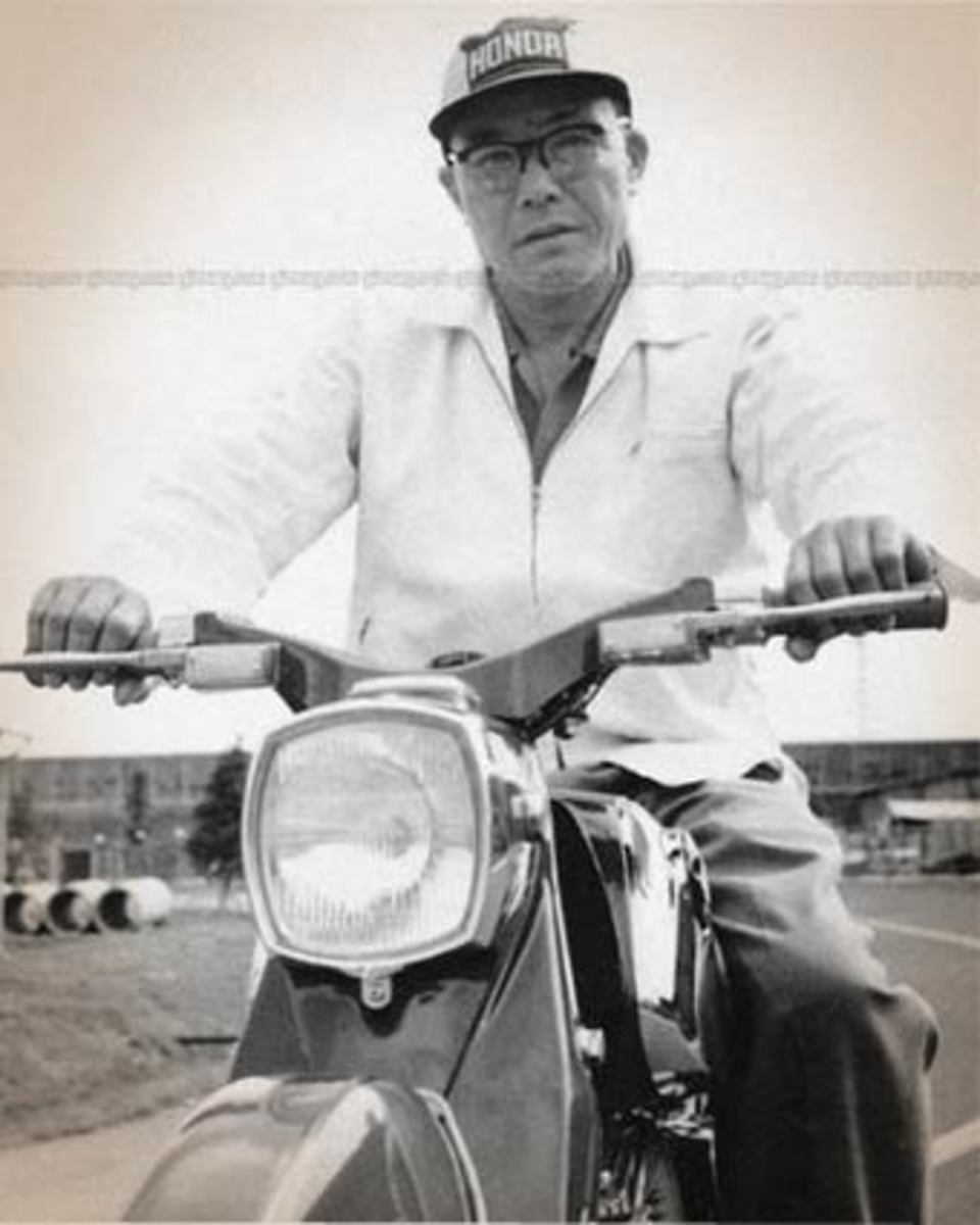 Soichiro Honda, founder of Honda Motor Co., Ltd.