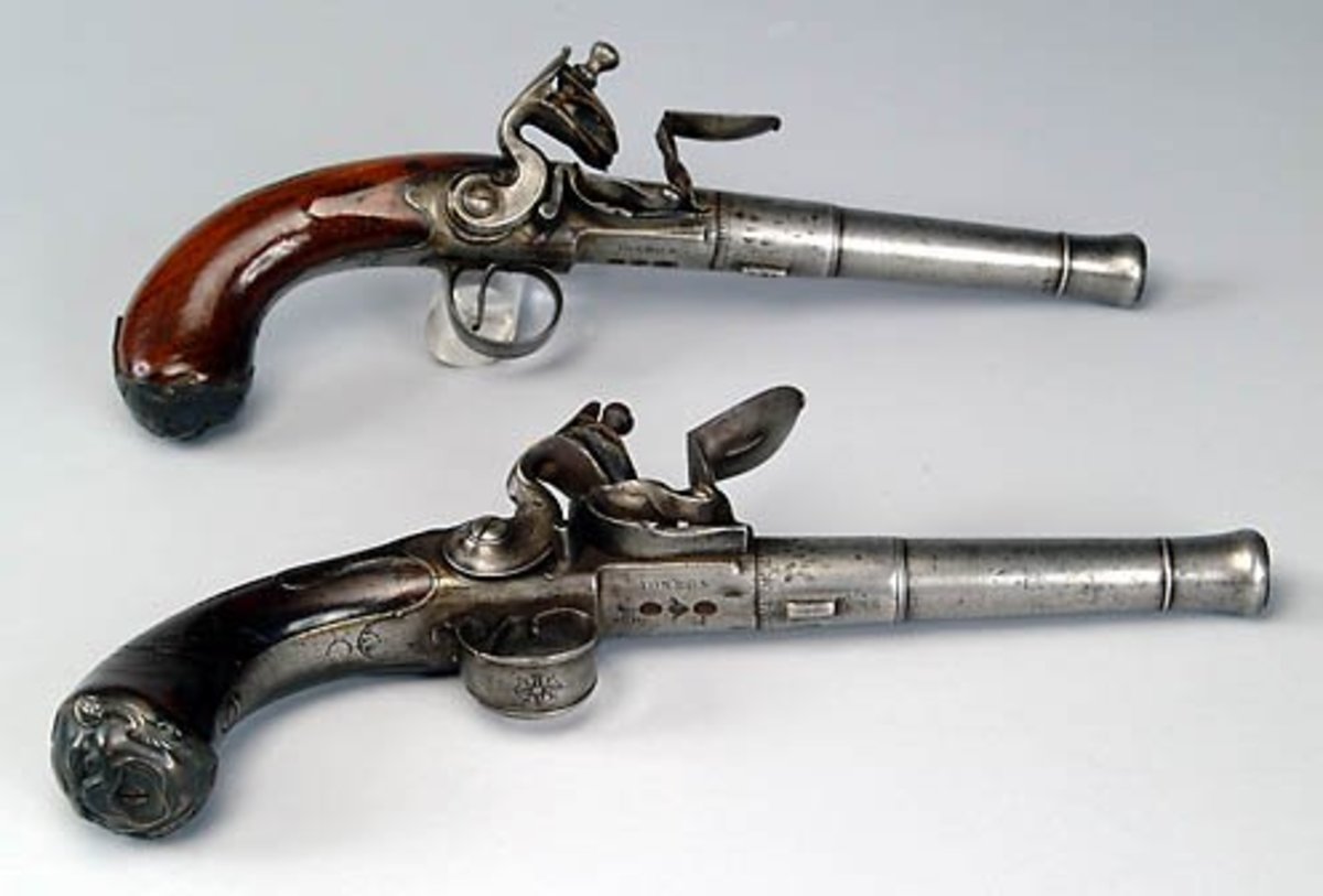 Flintlock pistols