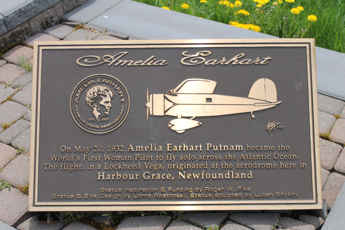 Amelia Earhart's Life and Her Connection to Harbour Grace Owlcation
