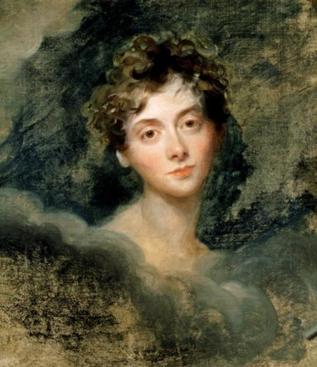 A Portrait of Lord Byron’s Mistress, Lady Caroline Lamb