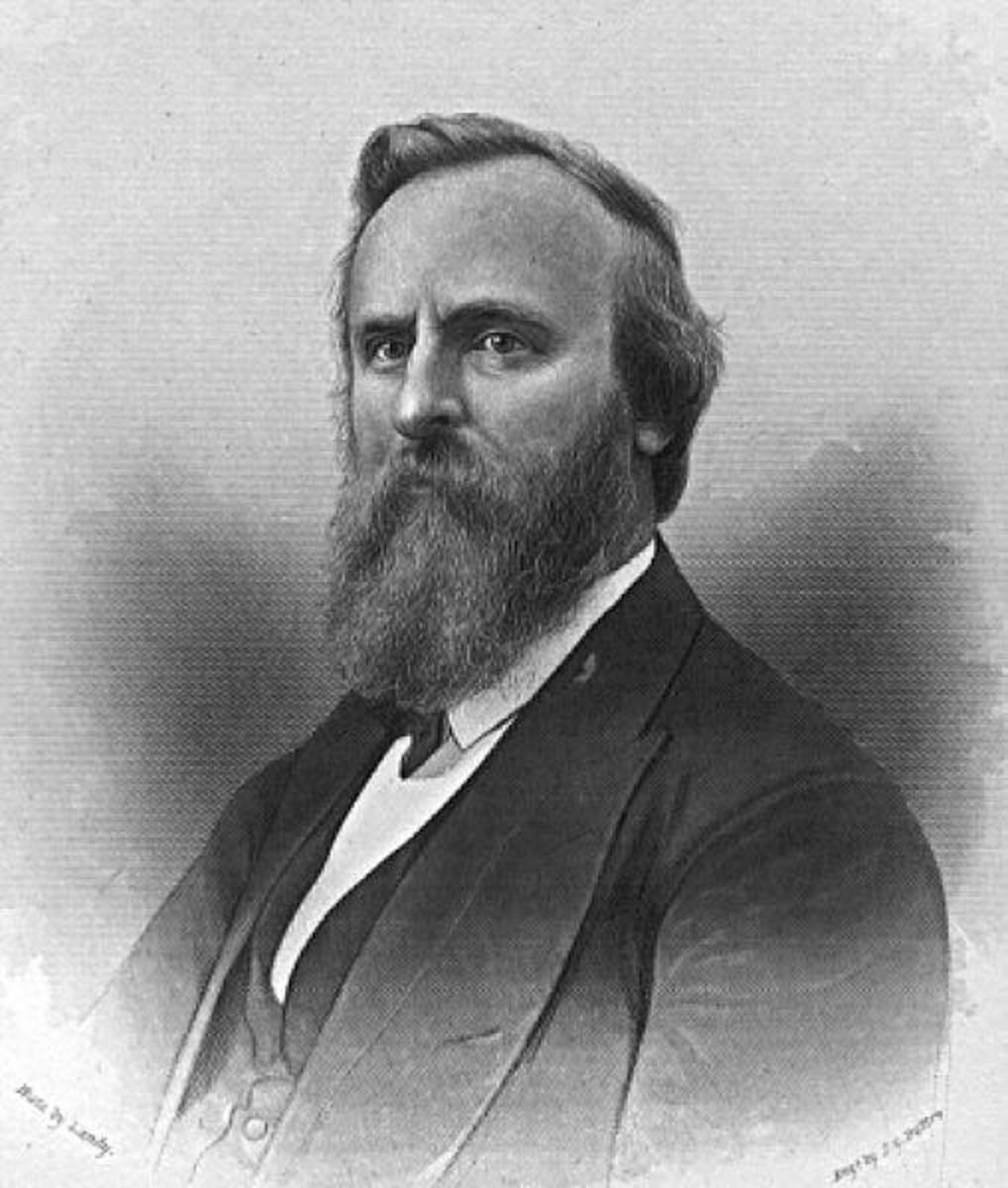 Rutherford B. Hayes was raised by his uncle because his father died before birth. He made sure he had an excellent education. 