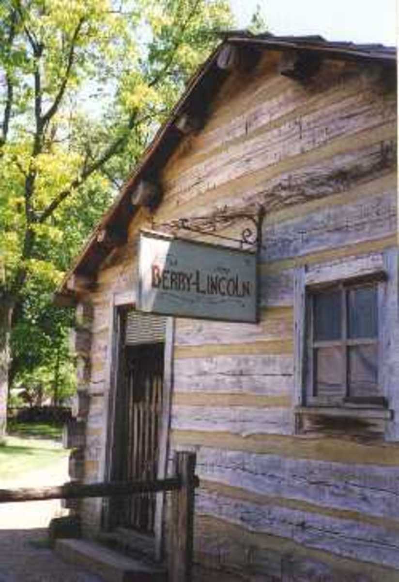 Abe Lincoln's first Berry-Lincoln store