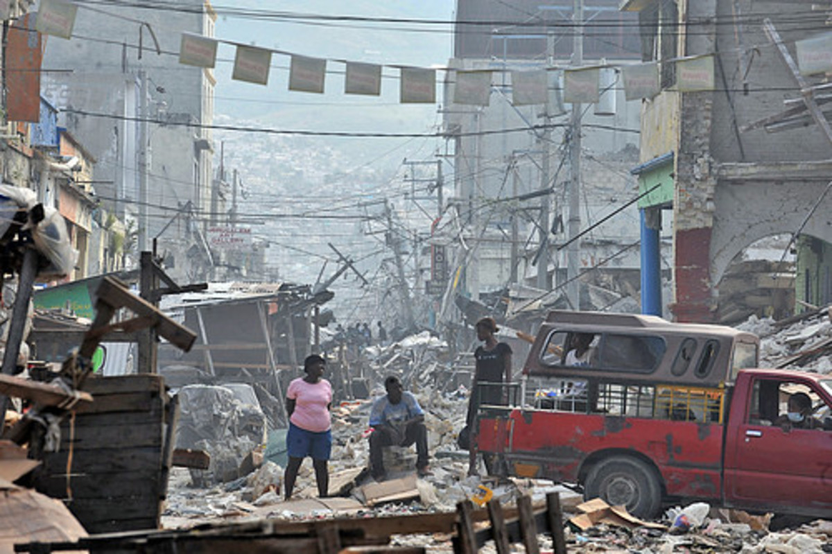 The worst natural disaster in Haiti’s history was the January 2010 earthquake that killed about 250,000 people.