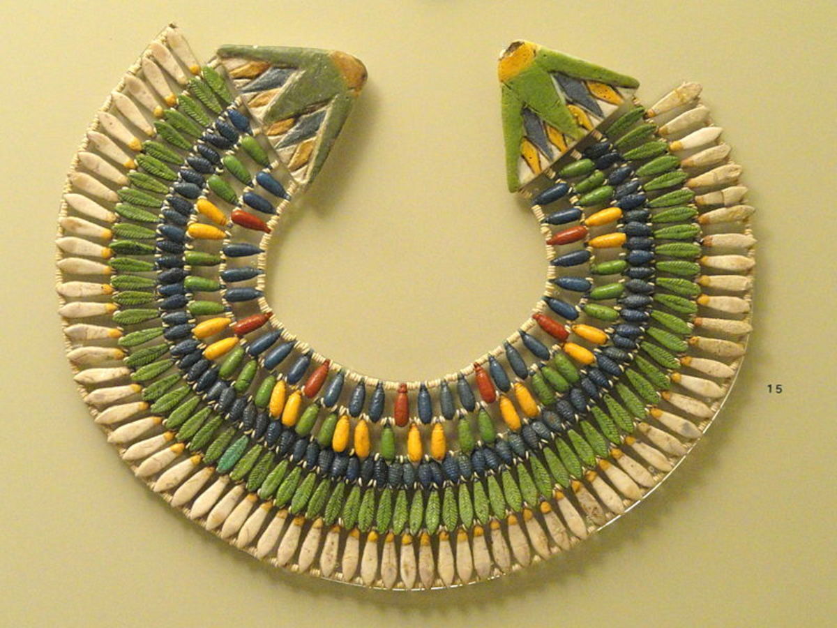 Faience Broad Collar from Amarna