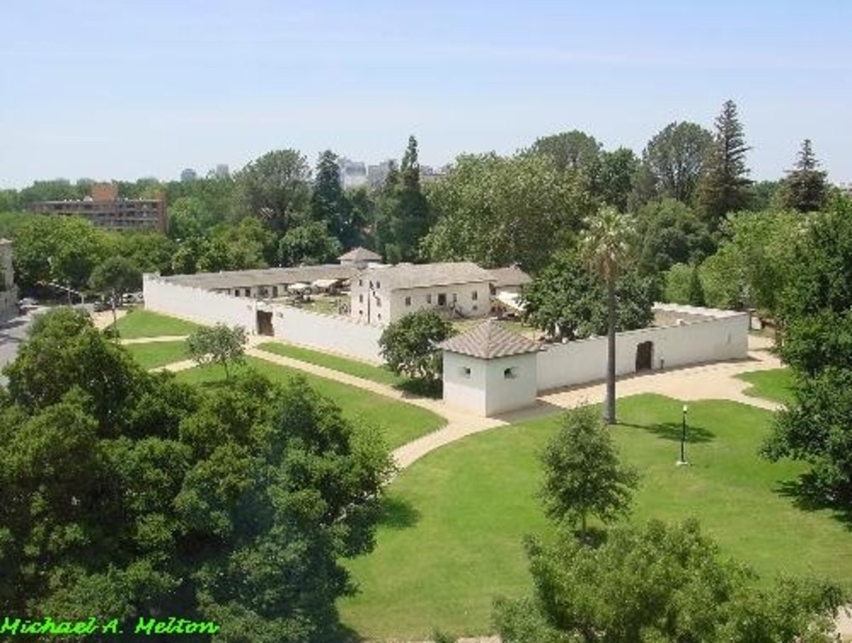 Sutter's Fort still stands in downtown Sacramento