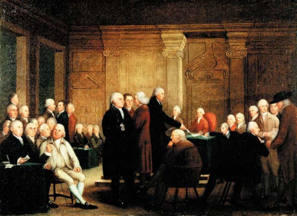 The Declaration of Independence was adopted by the Second Continental Congress in May 1775 and was ratified the following year.