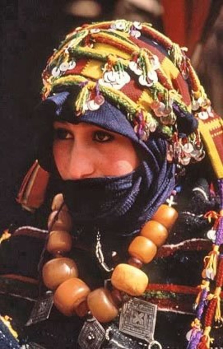 Berber girl, Morocco