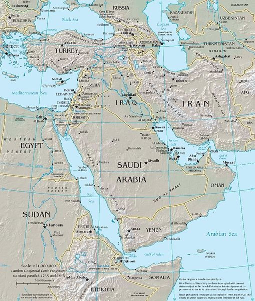 The traditional Middle East
