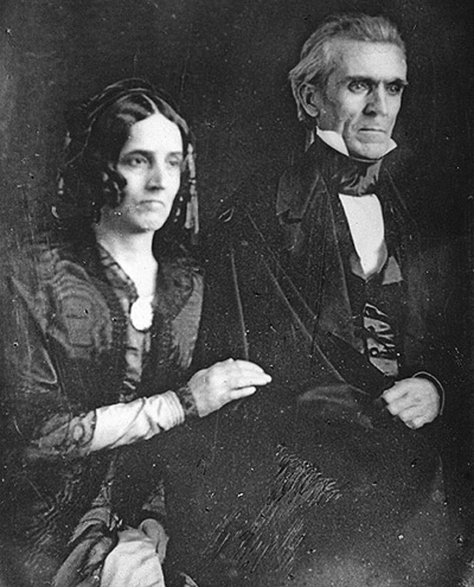 James K Polk and Sarah C Polk