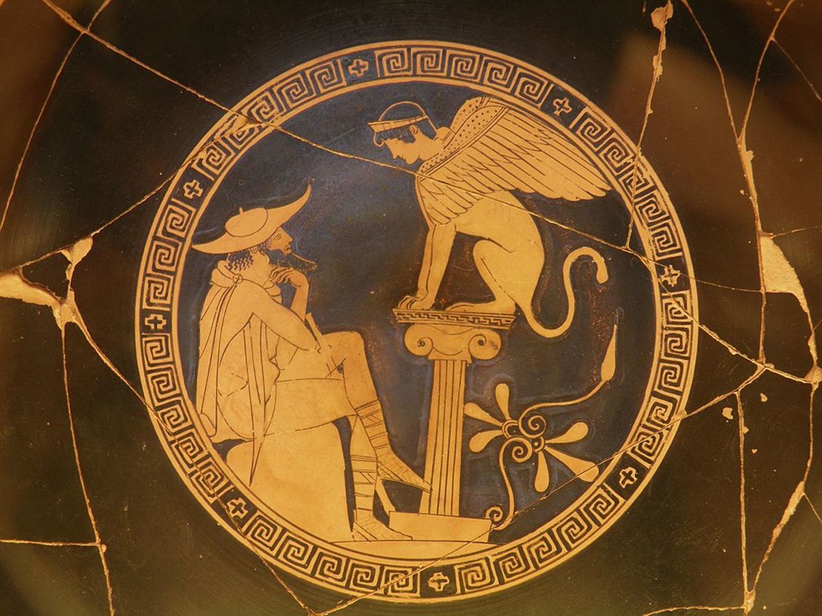 Oedipus' sorrowful tale is one of the most disturbing Greek myths.