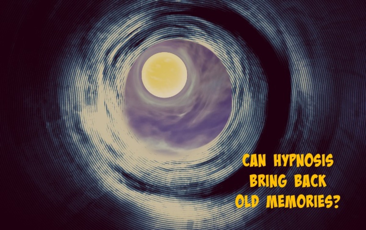 Some people think that hypnosis can bring back early memories, or even, past life memories. 