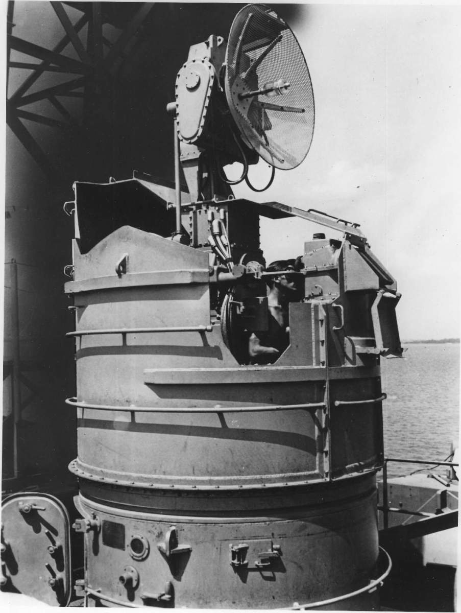 One of USS Texas early gun directors