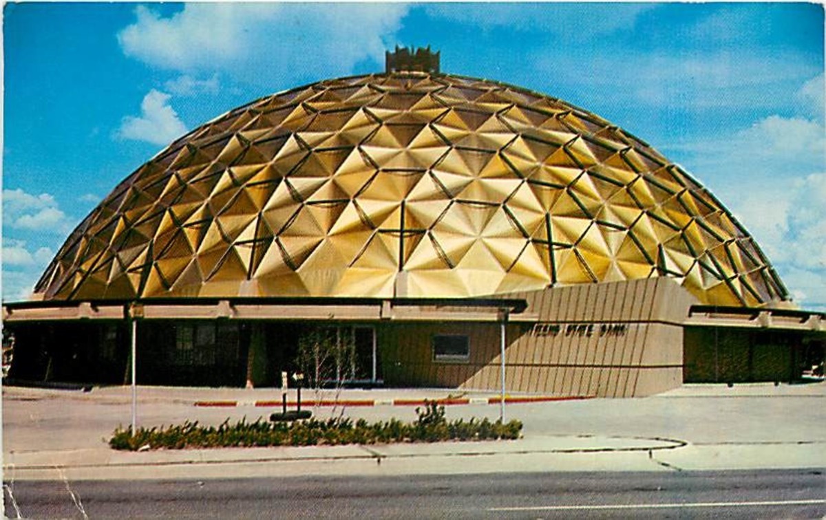 The Gold Dome was saved from demolition by a group of concerned citizens.