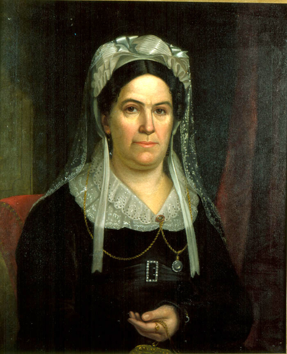 Portrait of Rachel Donelson Jackson, wife of U.S. President Andrew Jackson