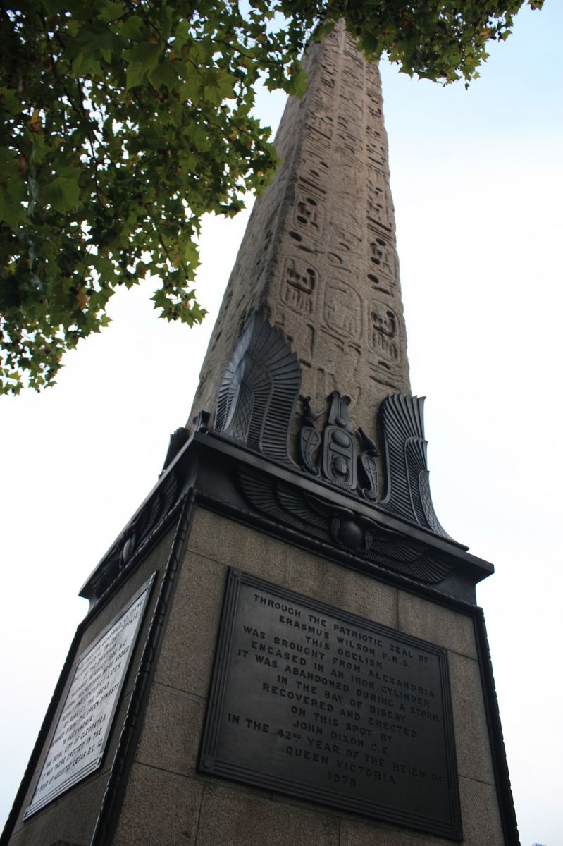Cleopatra's Needle. You should have seen the size of her thread...