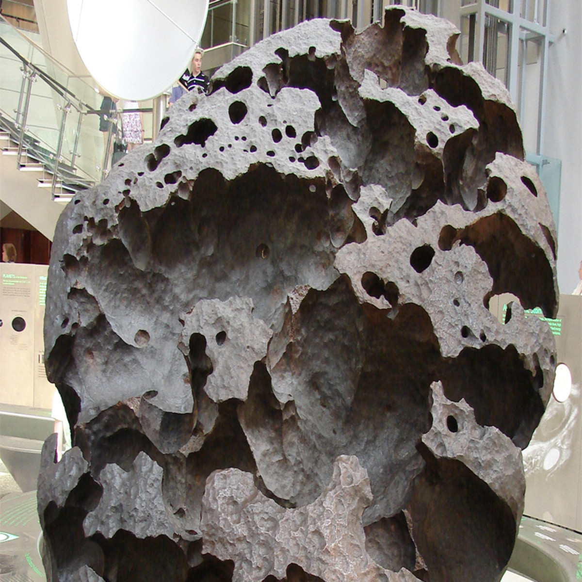 The Willamette Meteorite is the largest meteorite ever found in North America, and the sixth largest in the world.