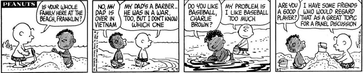 How the Peanuts Comic Strip Got Its First Black Character - Owlcation