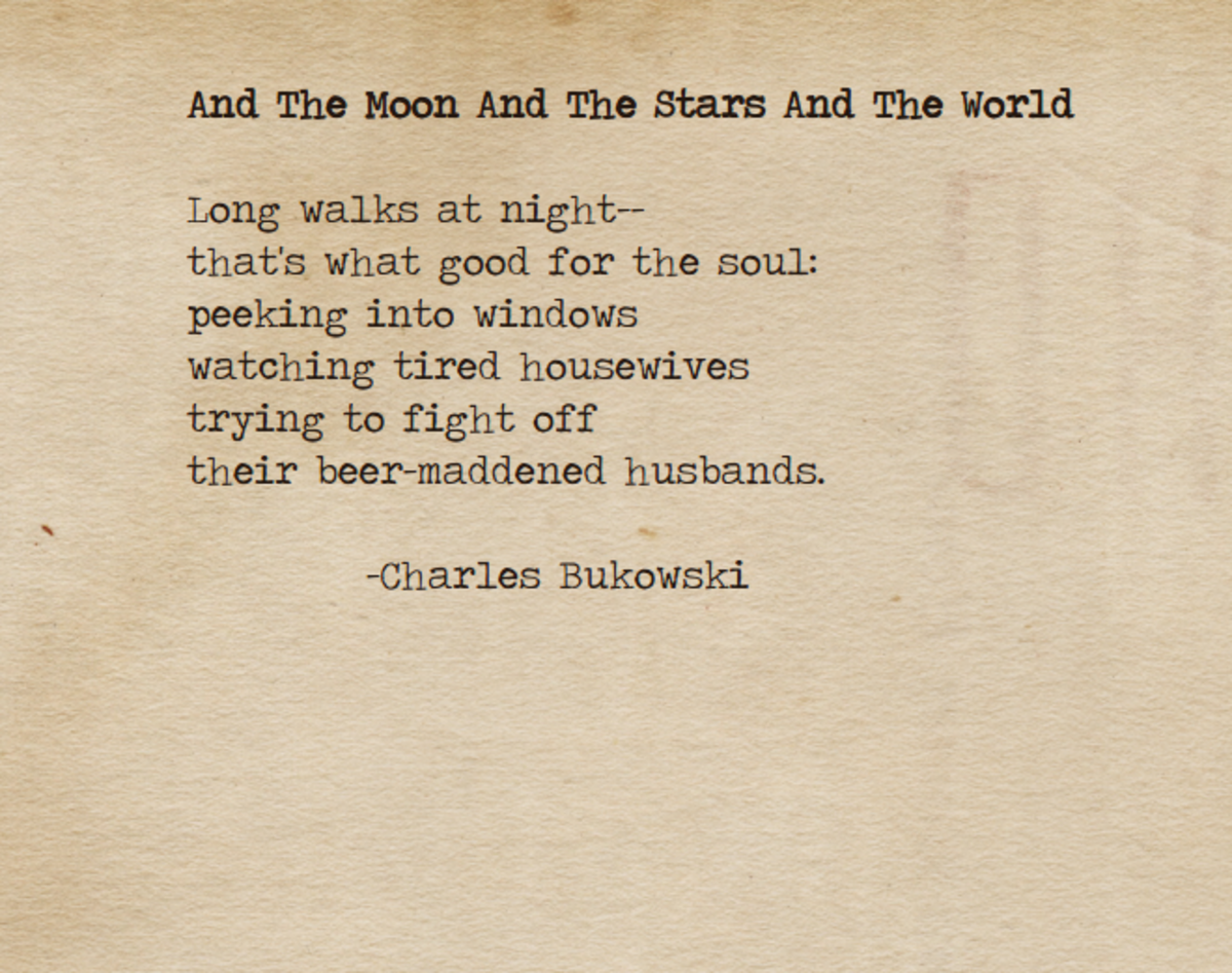 charles bukowski poems