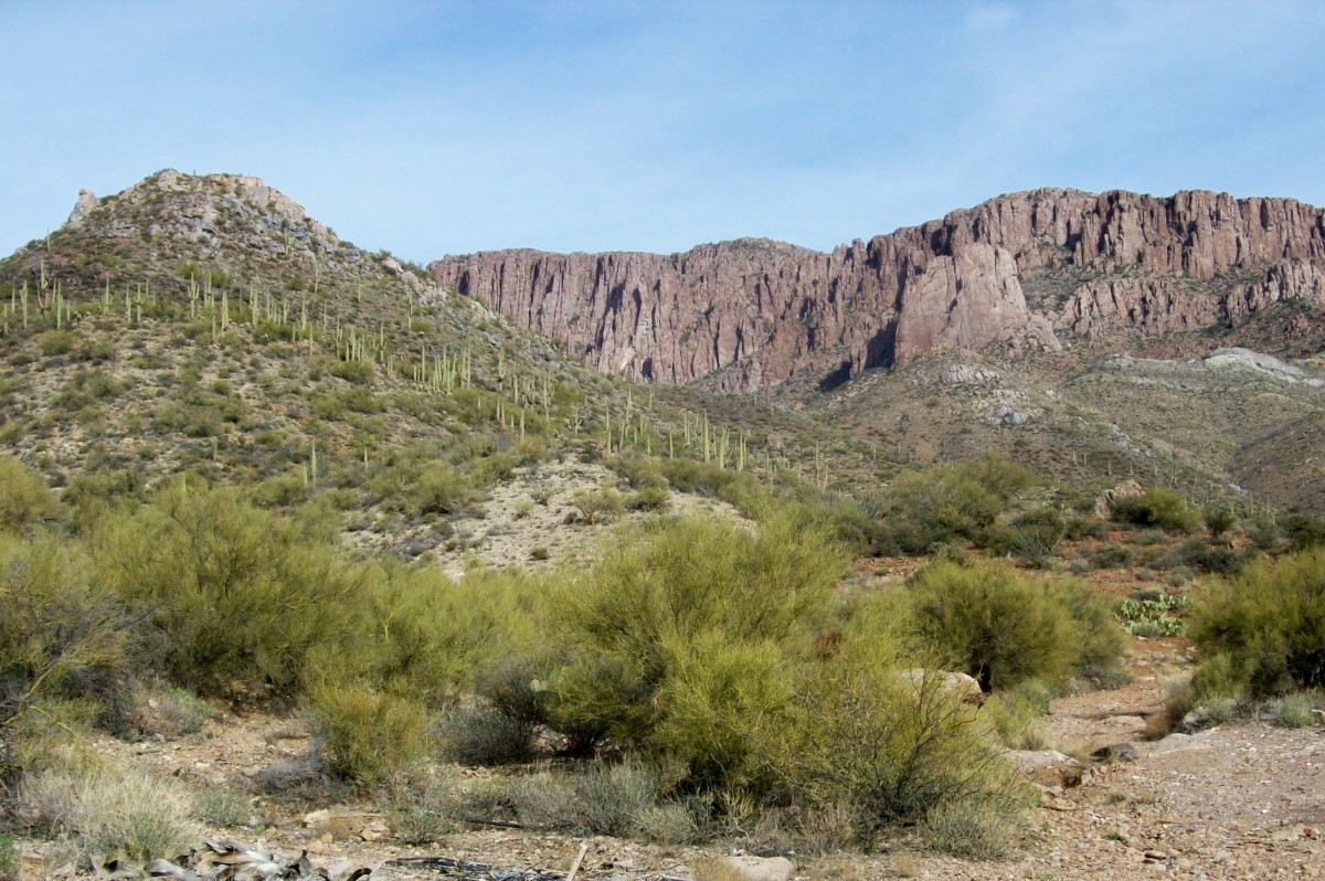 Apache leap near Superior, Arizona. Revel in the outdoors. Never forget to bring a camera!