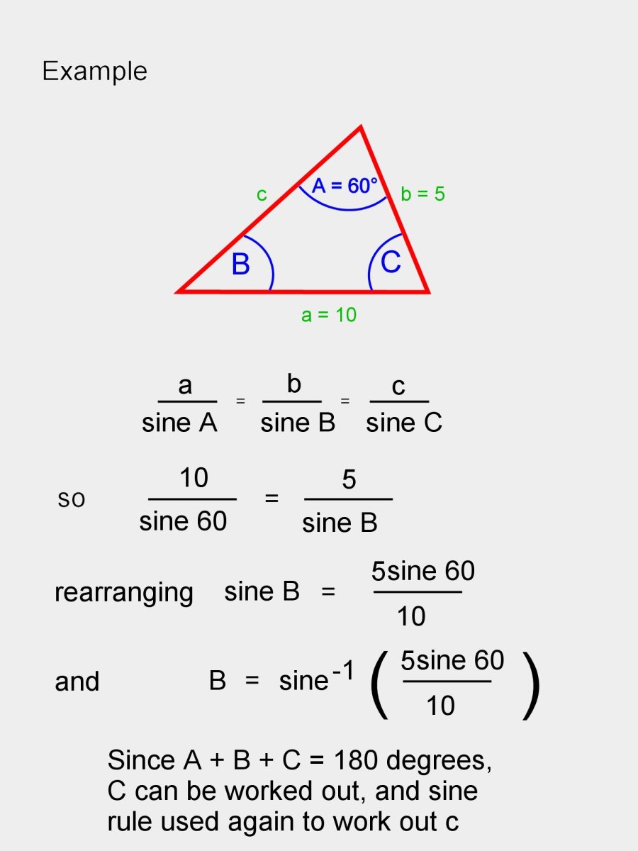 How To Calculate The Sides And Angles Of Triangles Using Pythagoras