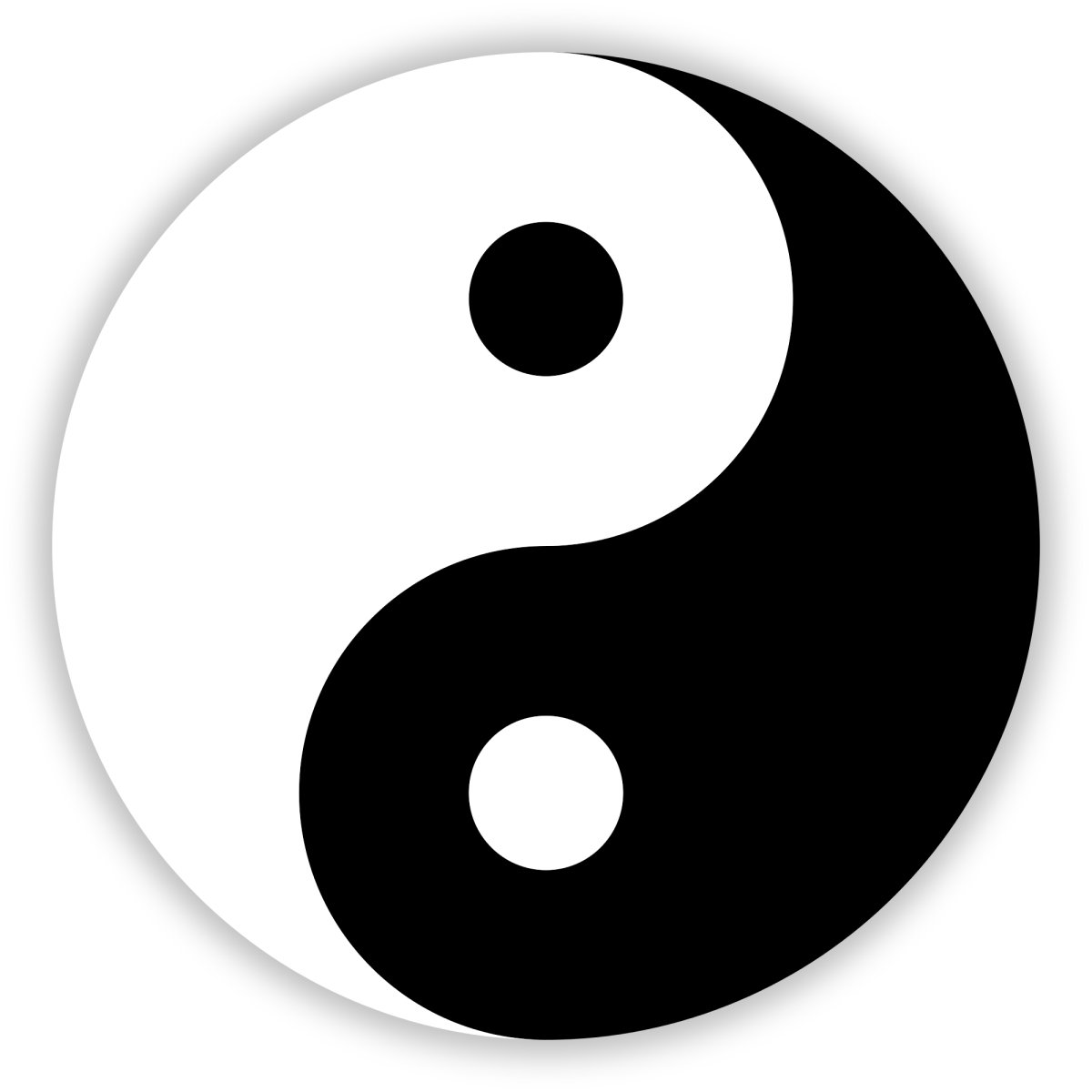 The yin-yang symbol from China