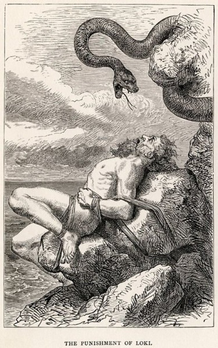Norse Mythology: The Punishment of Loki