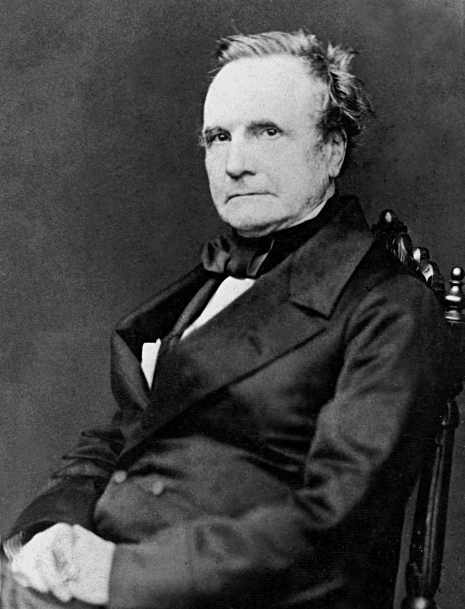 Charles Babbage; circa 1860