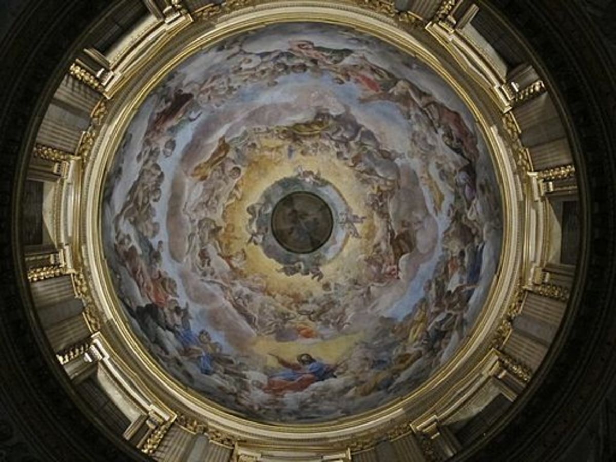 The Assumption of the Virgin, by Lanfranco