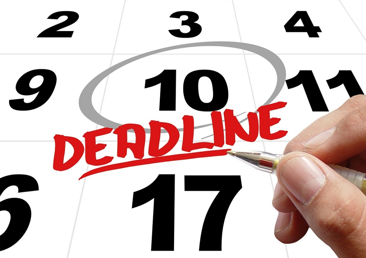 All college admissions have deadlines. 