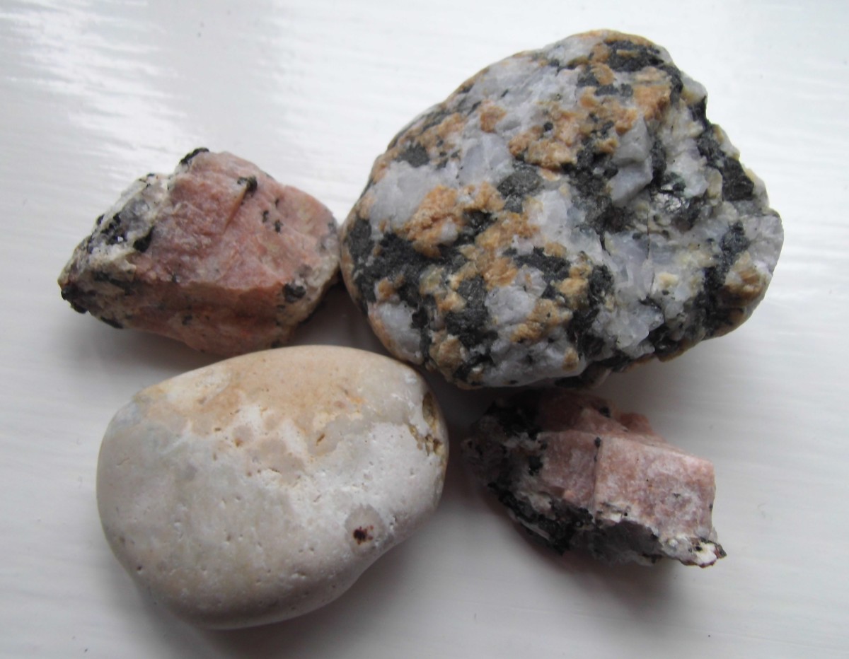Collection of Stones: from beach & countryside
