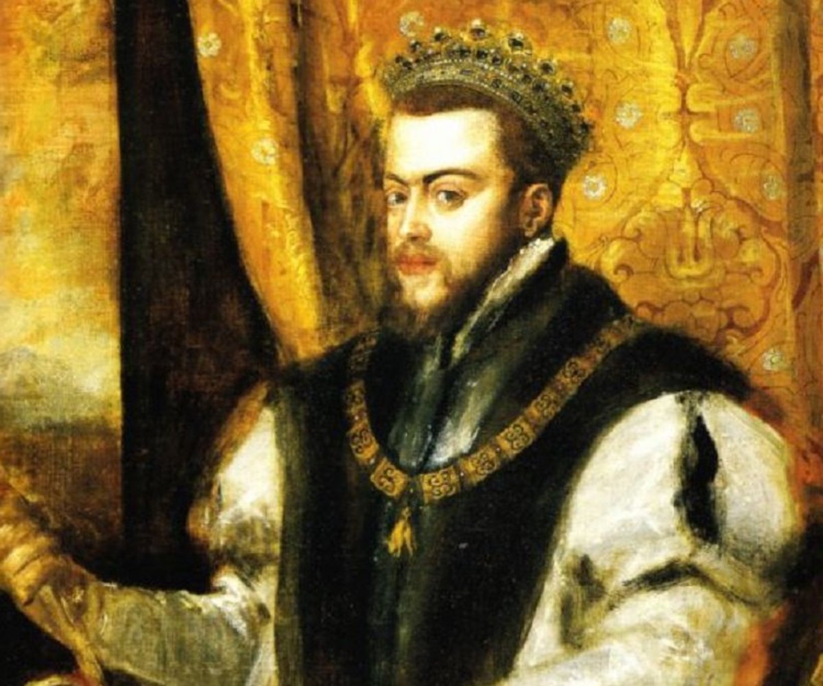 Emperor Phillip ll of Spain and Portugal